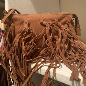 fringed bag